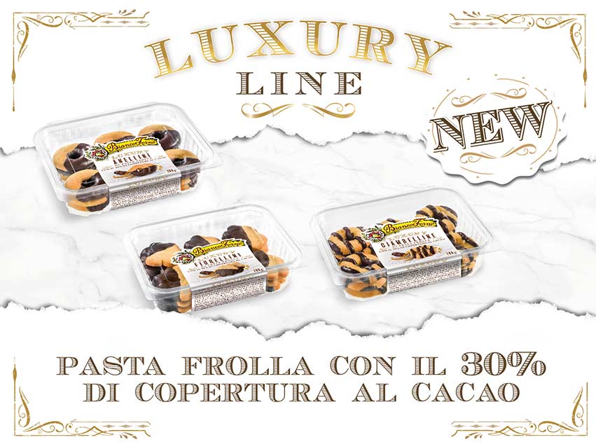 Immagine Luxury Line - Pasta Frolla con il 30% di copertura al cacao